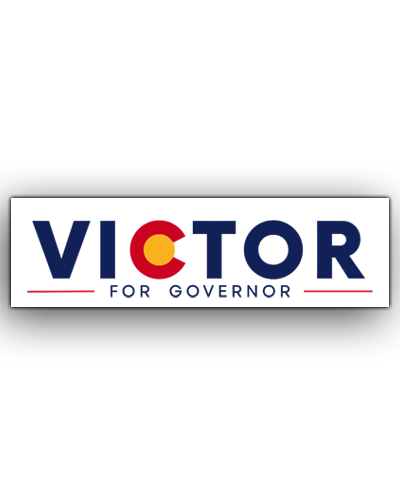 Victor Marx for Governor Bumper Sticker