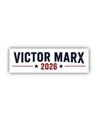 Victor Marx 2026 - Bumper Sticker